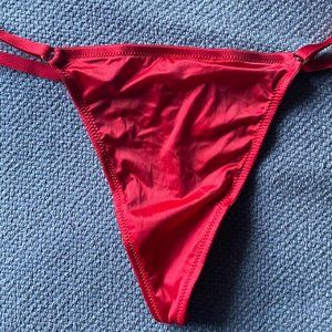 Victoria's Secret Red L Thong